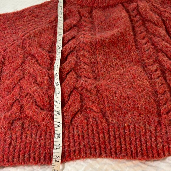 Universal Thread Mock Neck Cable Knit Cropped Sweater plus size XXL - Picture 9 of 10